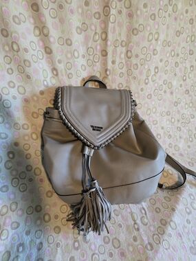 Victoria's Secret Women's Fringe Drawstring Backpack